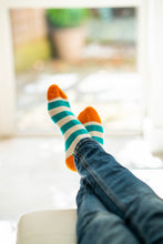 Load image into Gallery viewer, Aqua Stripe