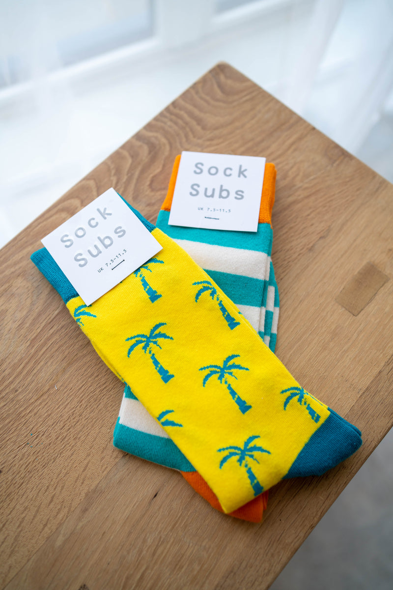 Palm Tree Socks – Sock Subs